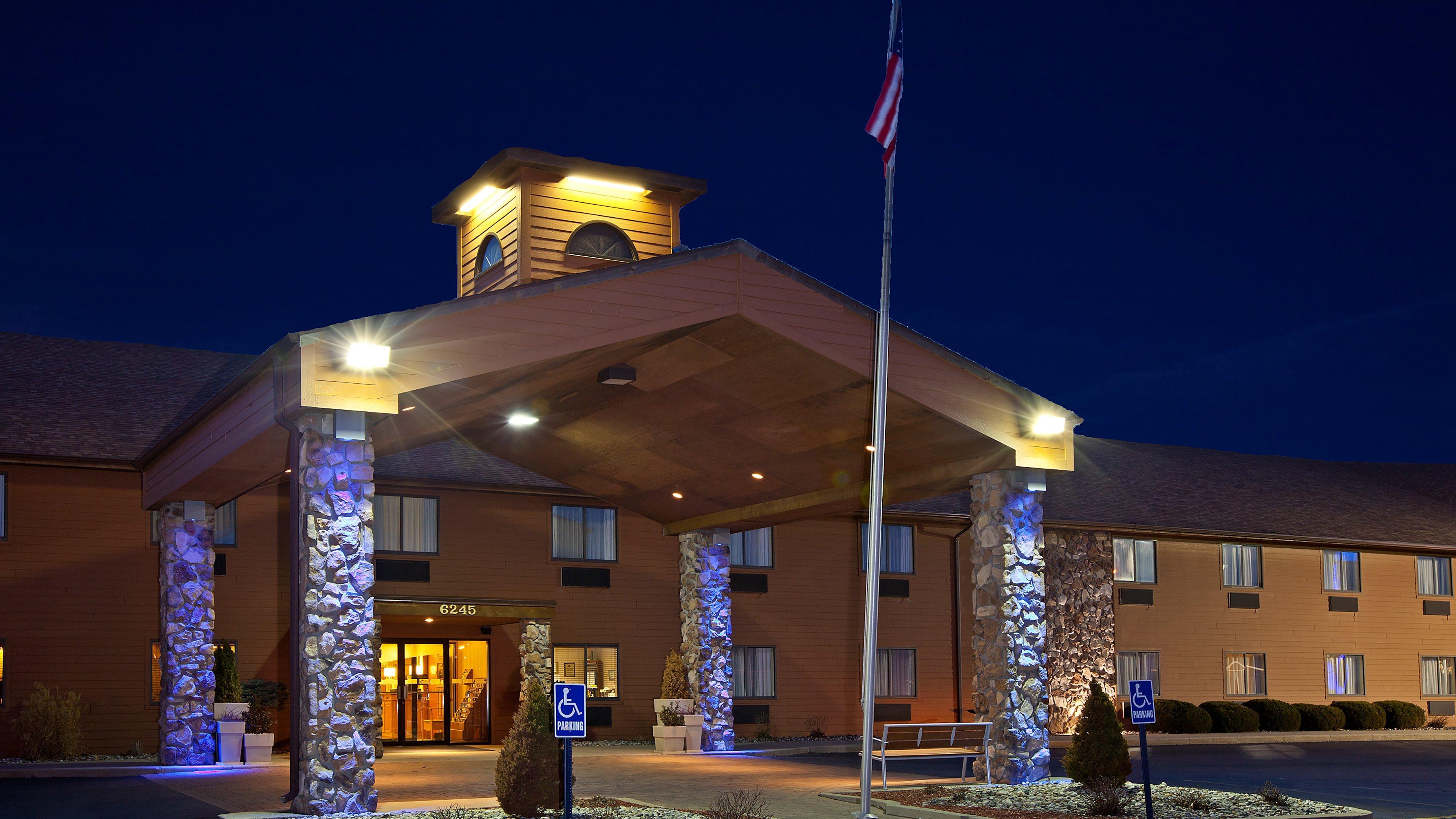 Best Western Fremont Angola I-80 90 Toll Road Exteriör bild